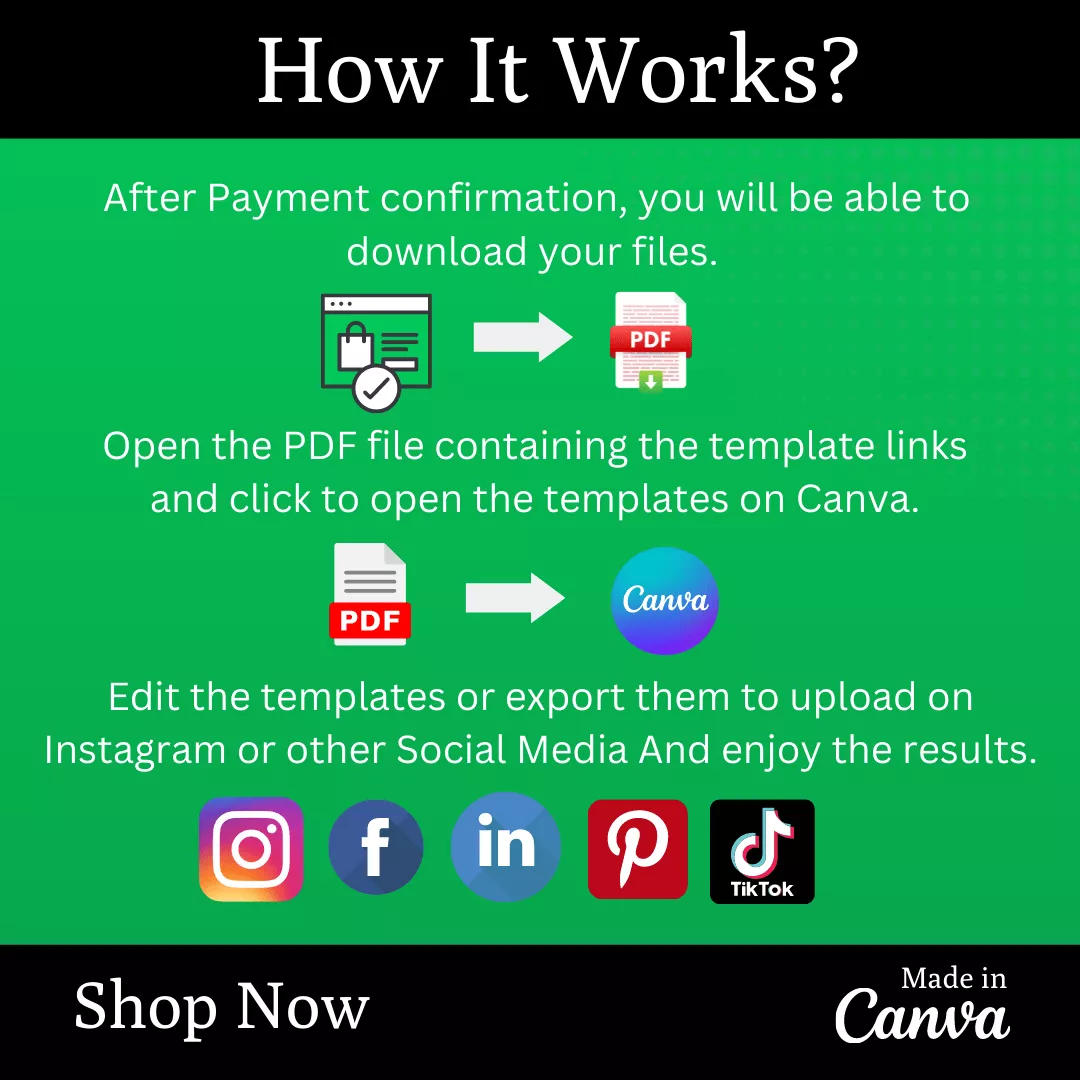 Health Infographic Ready to Post Canva Editable Templates - Image 9