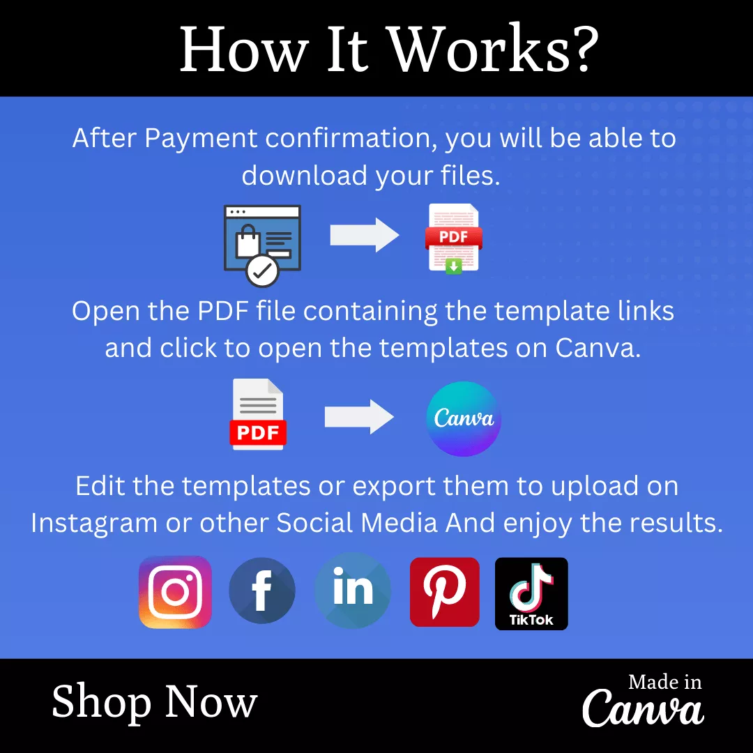 Jewelry Infographic Ready to Post Canva Editable Templates - Image 7