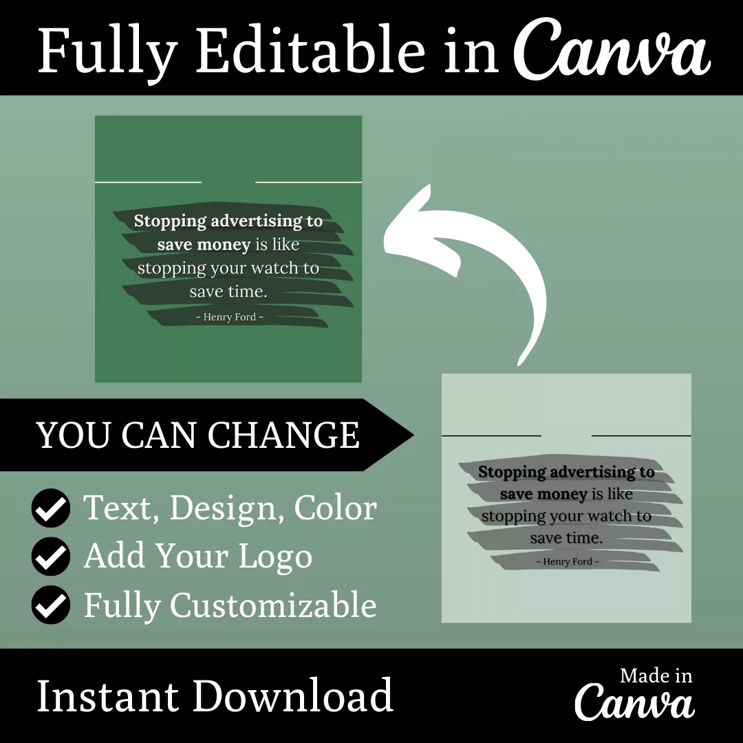 Marketing Agency Infographic Ready to Post Canva Editable Templates - Image 6