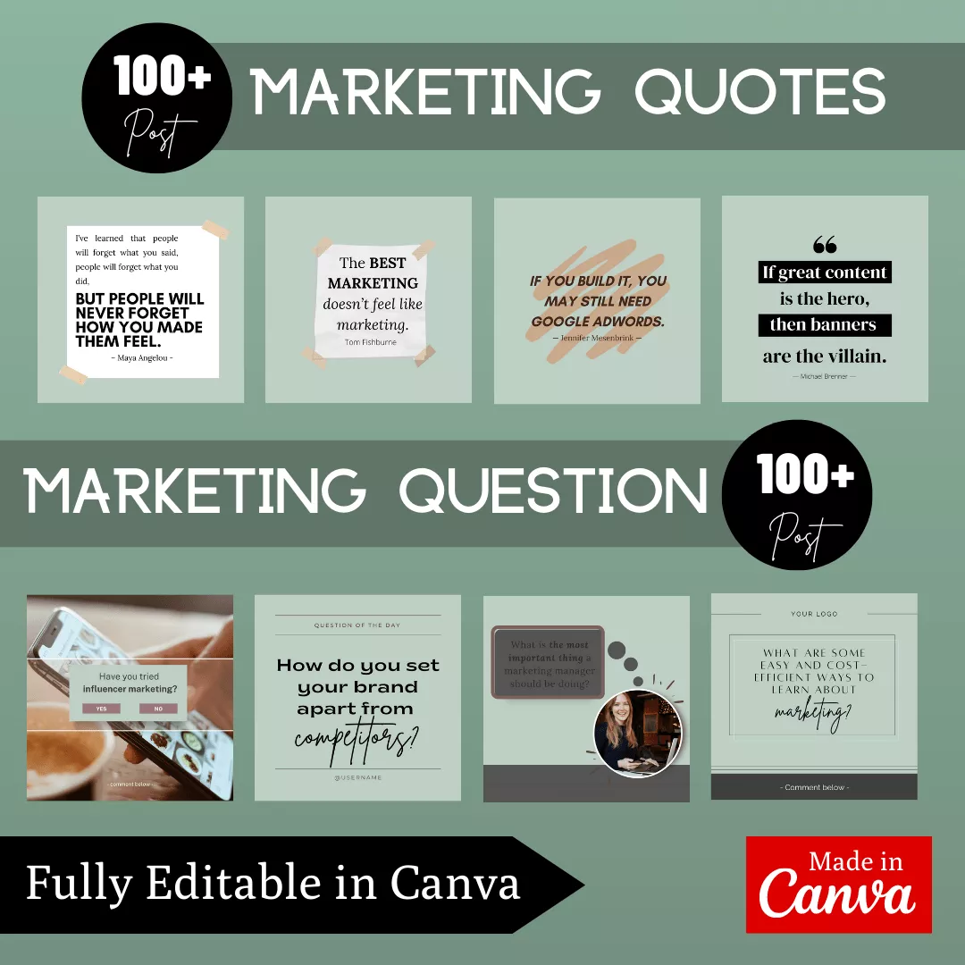 Marketing Agency Infographic Ready to Post Canva Editable Templates - Image 4