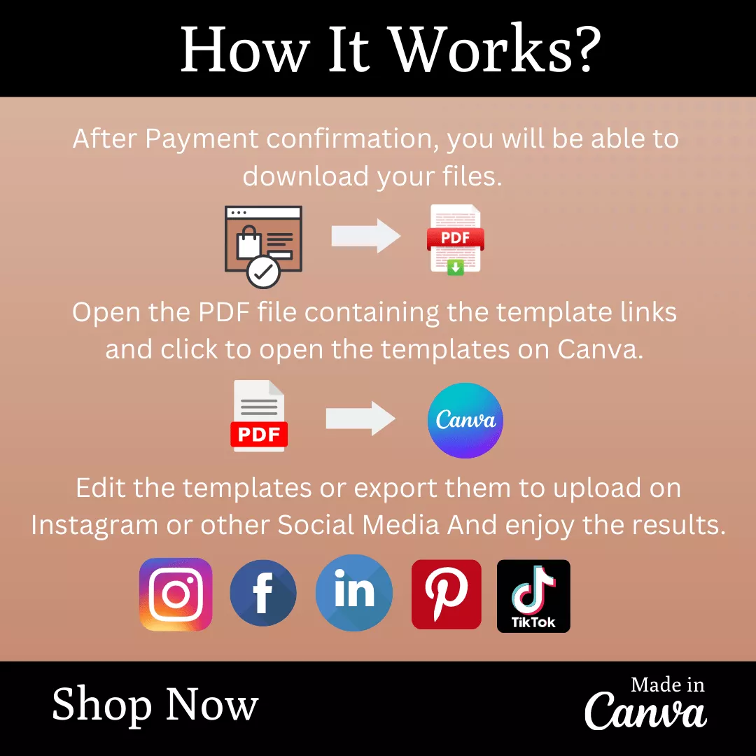 Massage Ready to Post Canva Editable Templates - Image 8