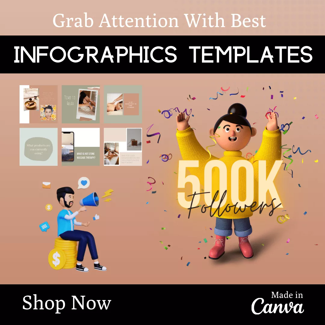 Massage Ready to Post Canva Editable Templates - Image 7