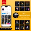 NFT Infographic Ready Made Canva Editable Templates