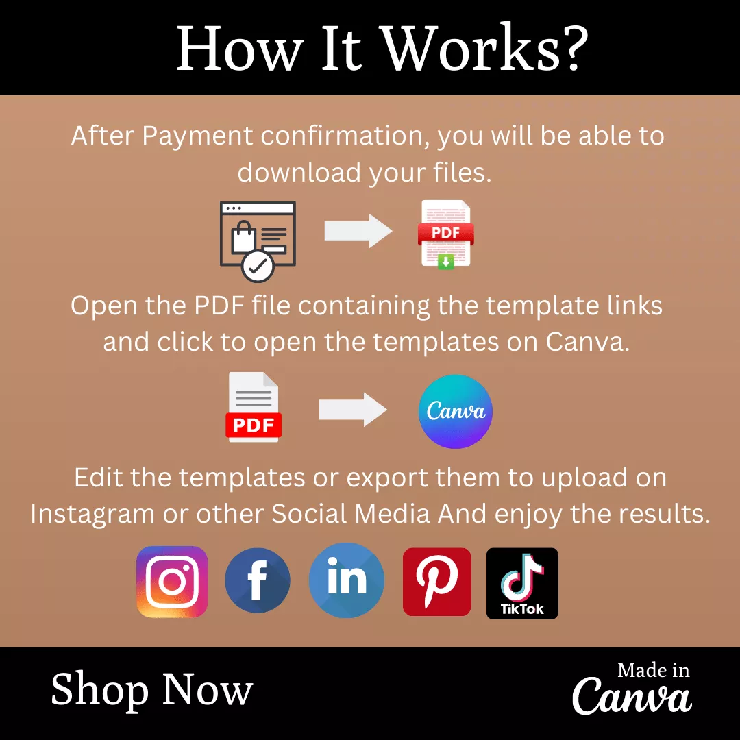 Physiotherapy Infographic Ready Made Canva Editable Templates - Image 8
