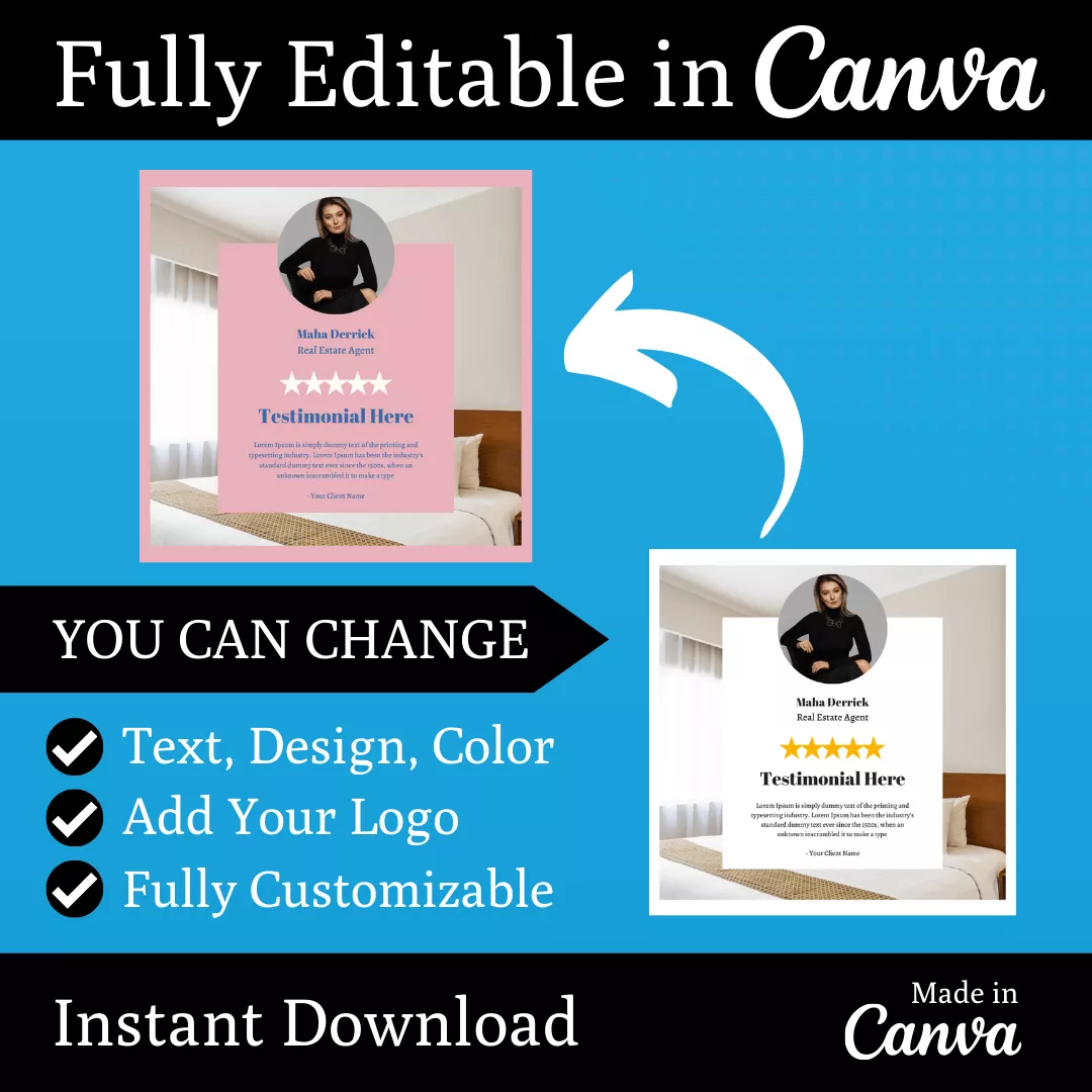 Real Estate Vol 1 Infographic Ready Made Canva Editable Templates - Image 6