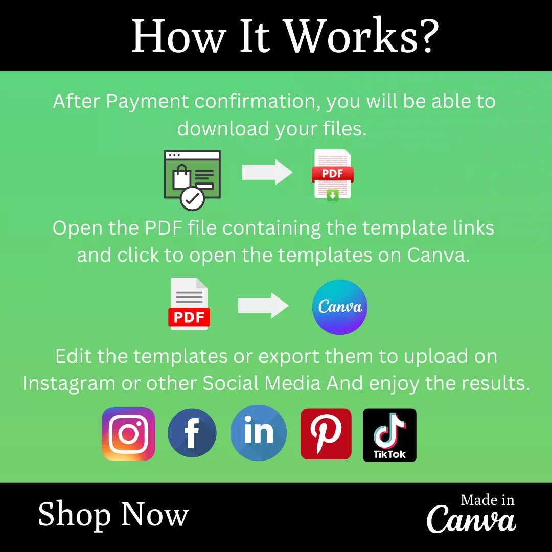 Workout Infographic Ready Made Canva Templates - Image 8